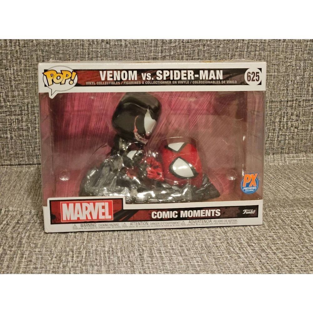 Funko Pop! Marvel Venom vs. Spider-Man Vinyl Figure "PX Previews Exclusive" #625